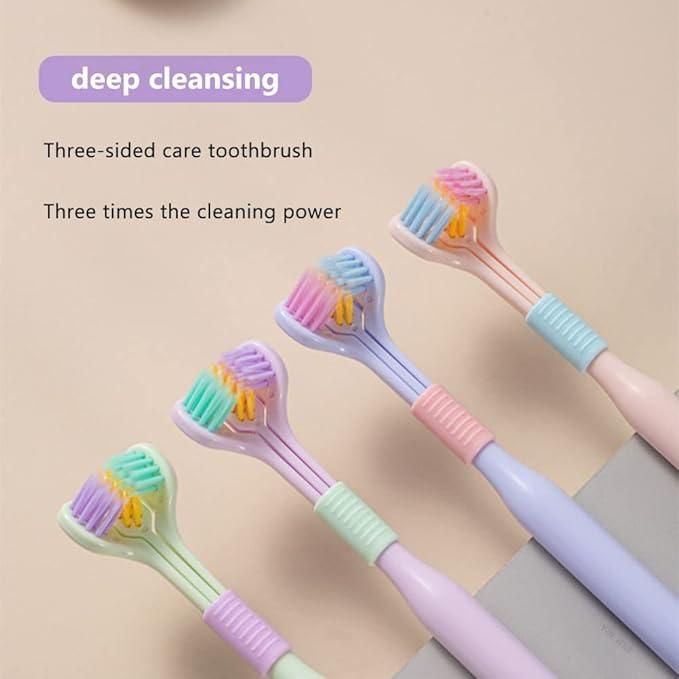 3-Sided Triple Angle Toothbrush Pack of 1